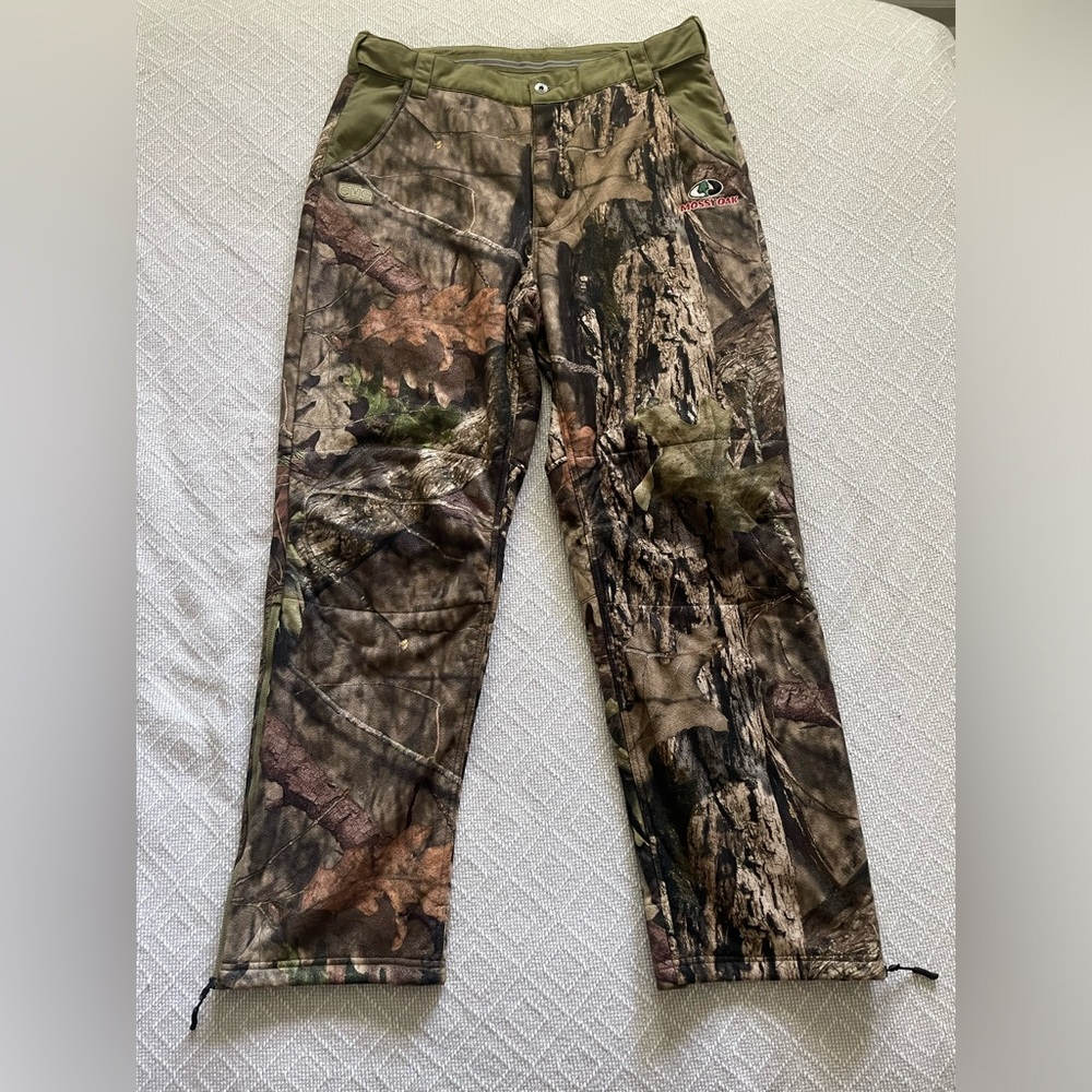 Mossy Oak Camouflage Hunting Pants Green Brown Real Tree Pattern